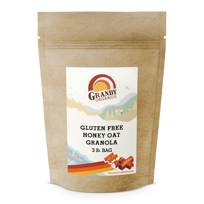 Gluten-Free Honey Oat Granola - front of the 3 lb bag