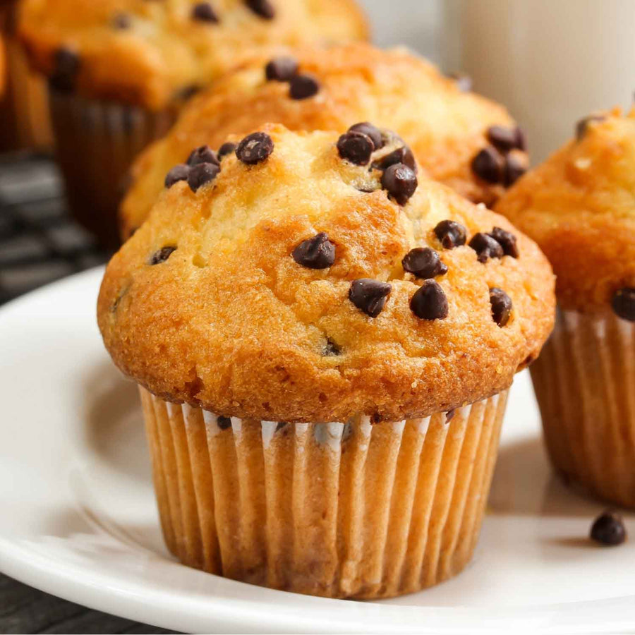 Low Carb Muffin Baking Mix: muffin serving idea.
