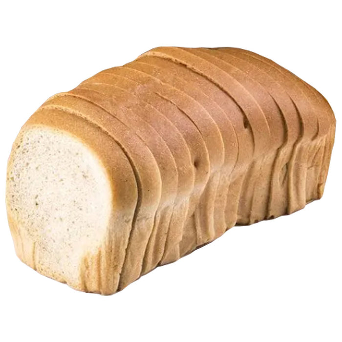 Plain Low Carb Sliced Bread: plain sliced loaf.