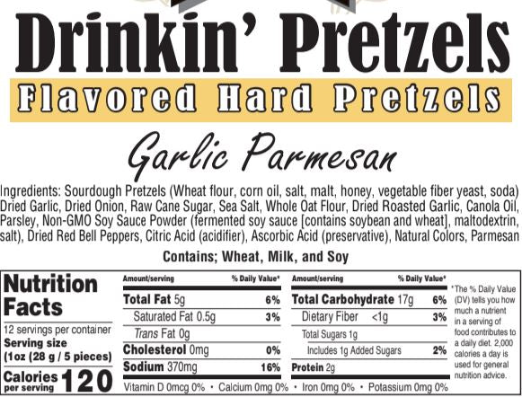 Garlic Parmesan Sourdough Pretzel Pieces – product photo 8