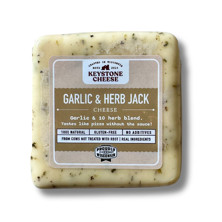 Garlic & Herb Monterey Jack Cheese – product image 1