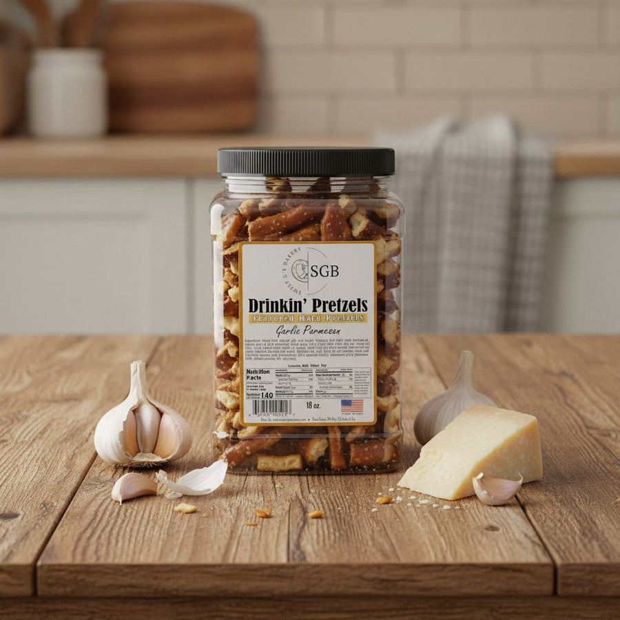 Garlic Parmesan Sourdough Pretzel Pieces – product photo 4