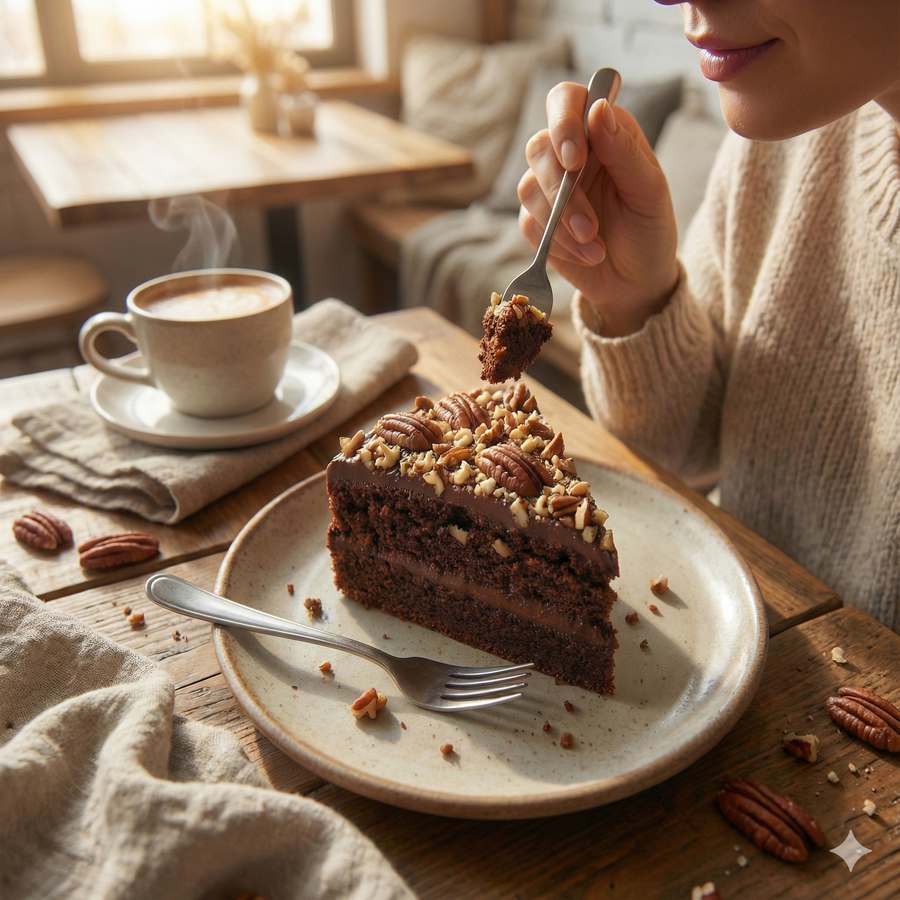 Caramel Pecan Cake, 9-Inch, 2.8 lb