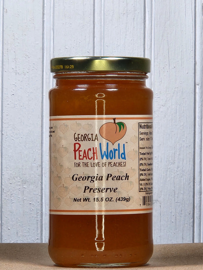 Georgia Peach Preserves 14.5 oz - product image