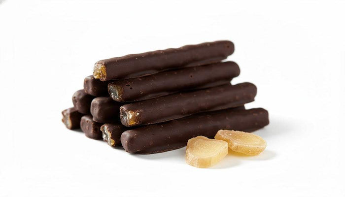 Dark Chocolate Covered Fresh Ginger, 1 lb