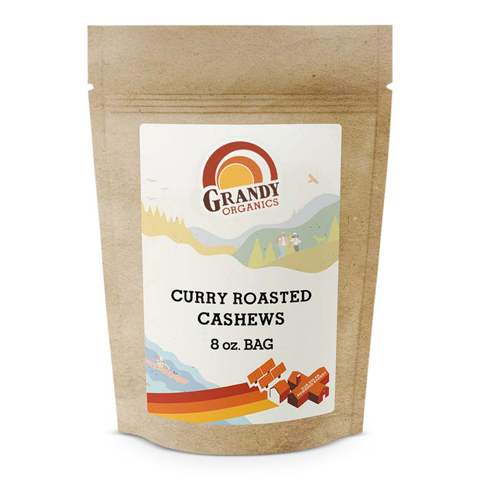 Organic Curry Roasted Cashews — product photo 1 of 3