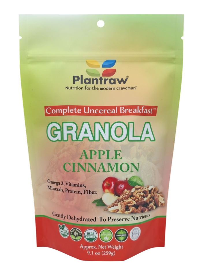 Apple Cinnamon Grain-Free Granola – Gluten-Free – product photo 1
