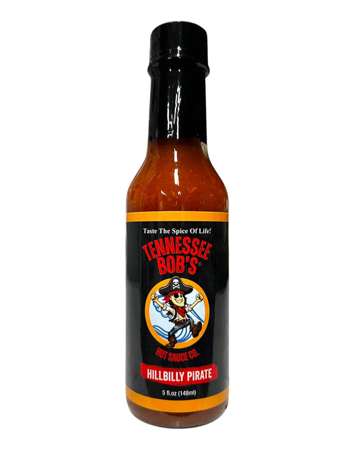 Hillbilly Pirate Hot Sauce bottle