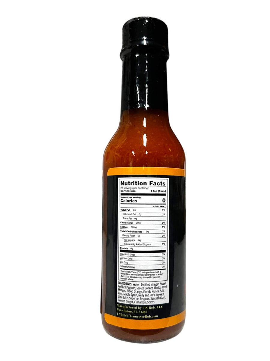 Hillbilly Pirate Hot Sauce packaging