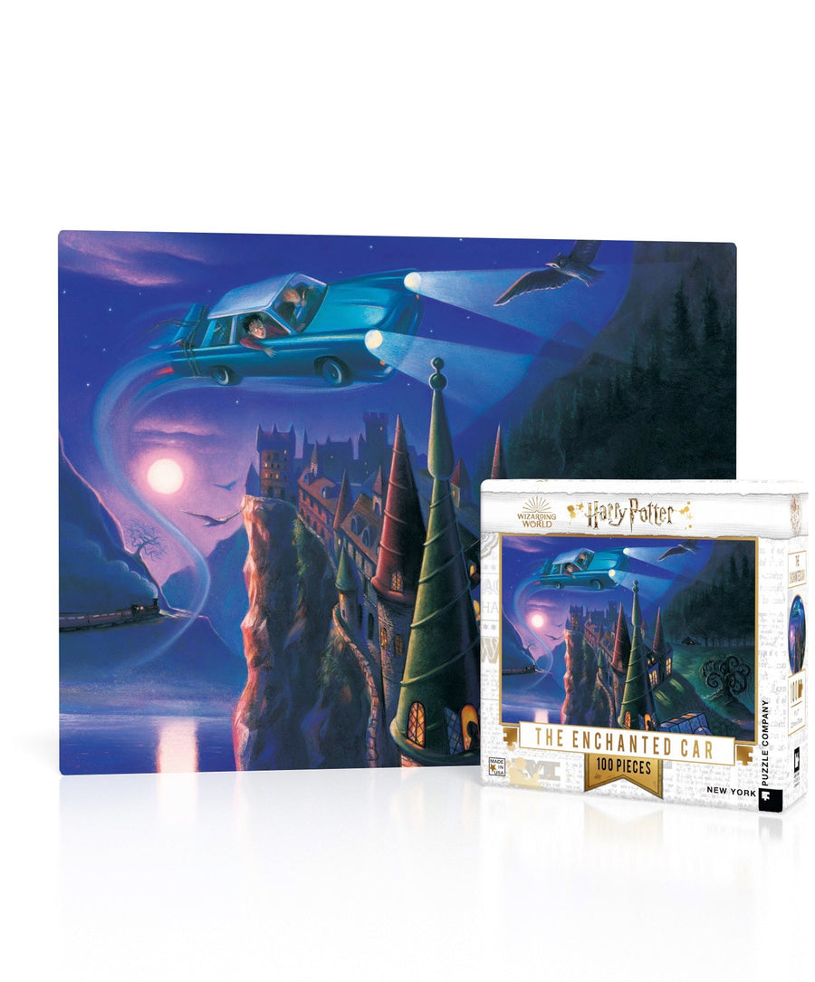 The Enchanted Car Mini puzzle box and illustrated design