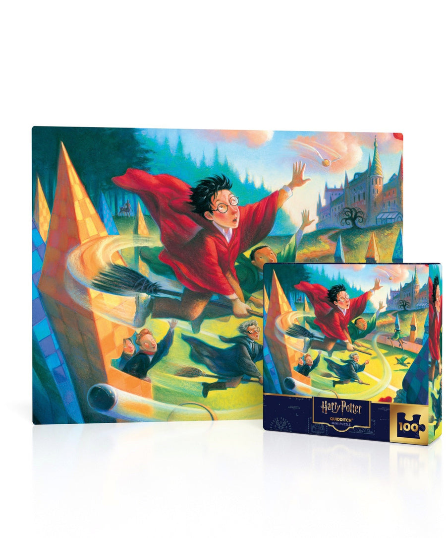 Quidditch Mini puzzle box and illustrated design