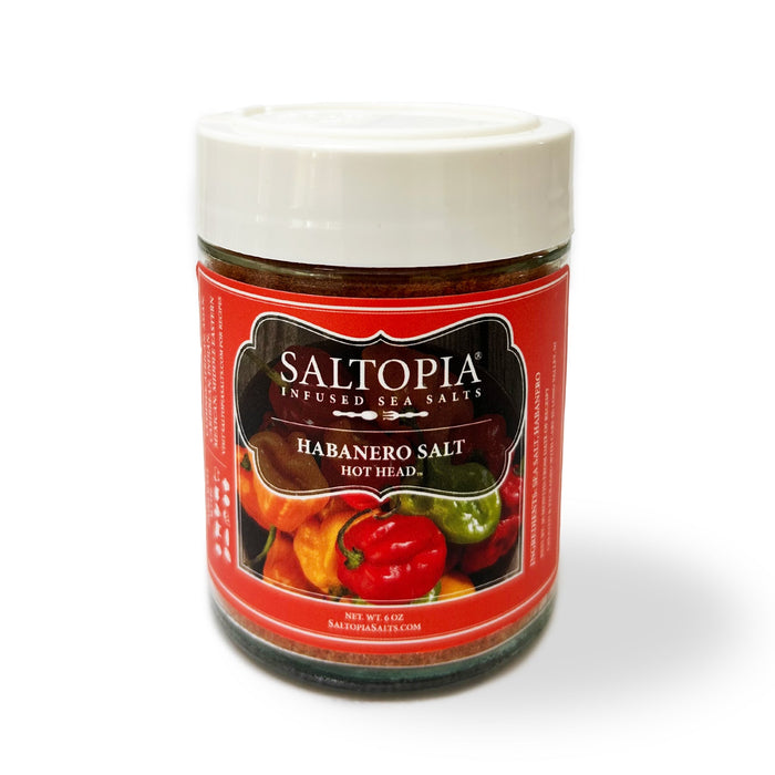 Product photo for Habañero infused salt – HOT HEAD