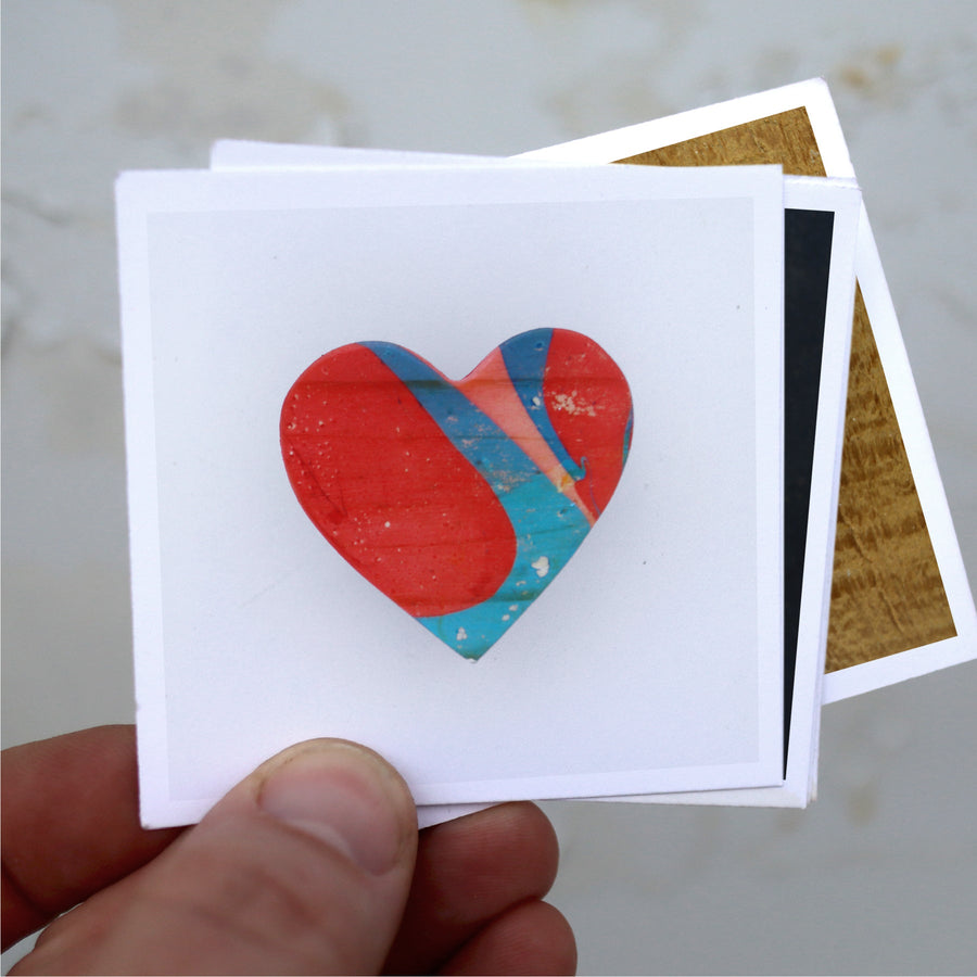 Heart artwork cards from the 365 Heartwork collection.