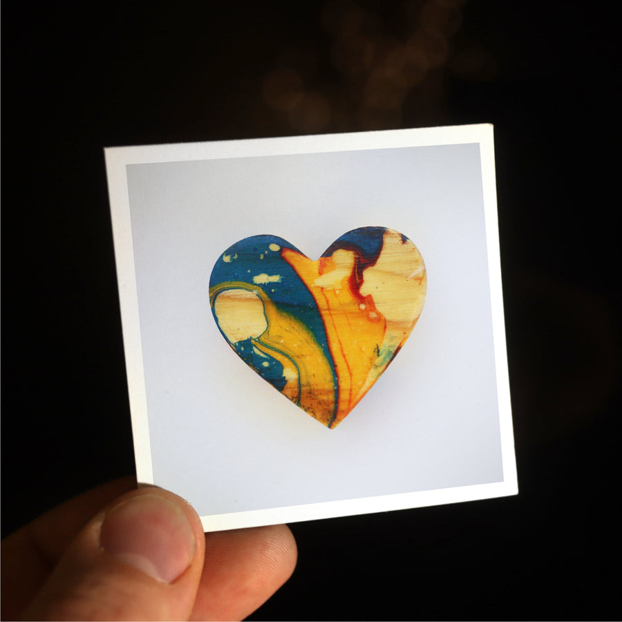 Heart artwork cards from the 365 Heartwork collection.