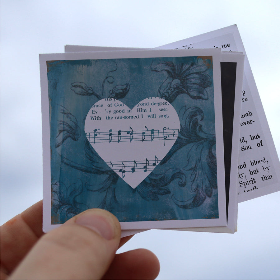 Heart artwork cards from the 365 Heartwork collection.