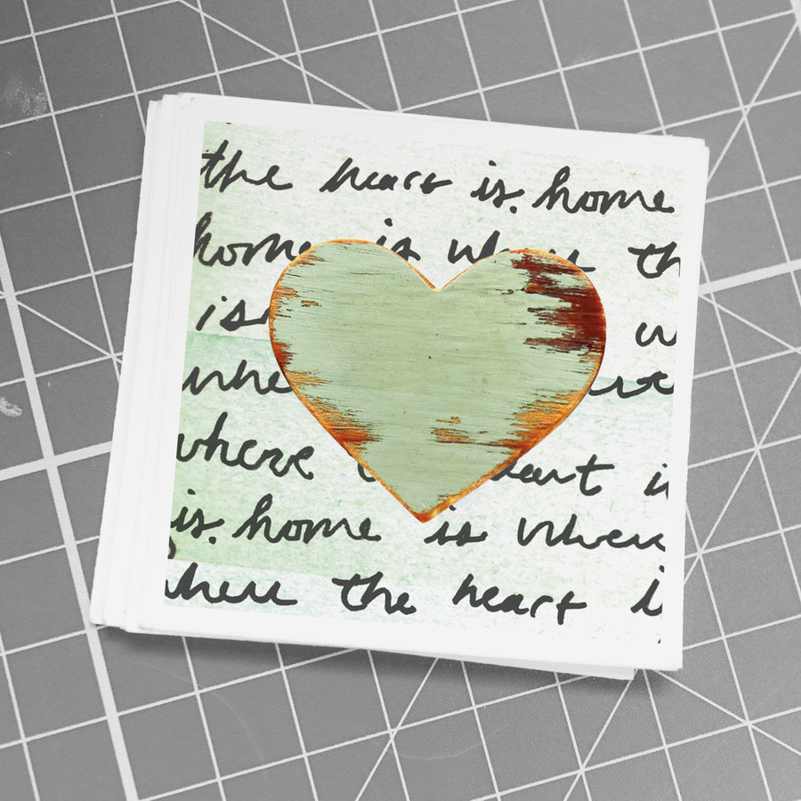 Heart artwork cards from the 365 Heartwork collection.
