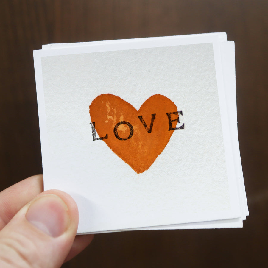 Heart artwork cards from the 365 Heartwork collection.