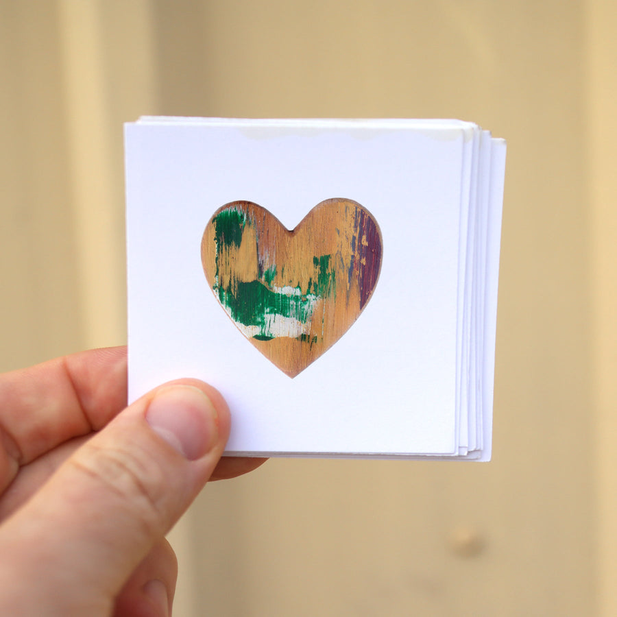 Heart artwork cards from the 365 Heartwork collection.