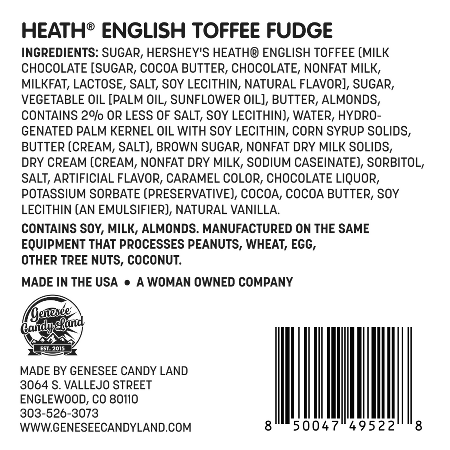 Handmade Chocolate Heath® Crumble Fudge – product image 7 of 7 on buyamerican.mom