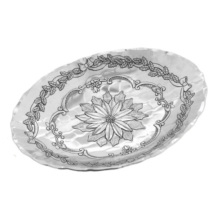 Product view of Holiday Rhapsody Medium Oval Dish