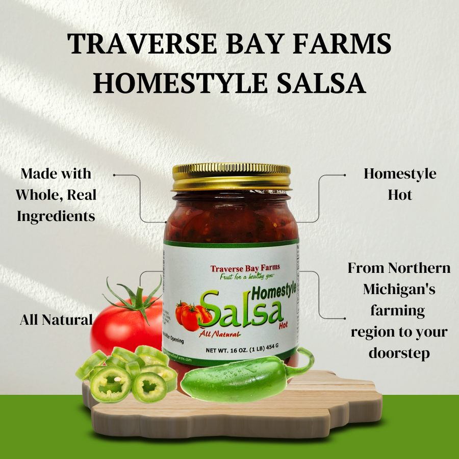 All Natural Homestyle Chunky Salsa - Hot, 16 oz - product image 4