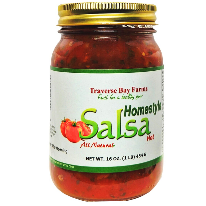 All Natural Homestyle Chunky Salsa - Hot, 16 oz - product image 1