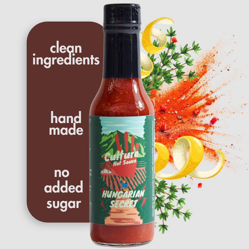 Hungarian Secret Paprika Hot Sauce – product photo 2