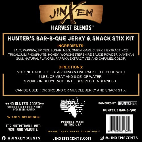 Hunter's BBQ - Jerky & Snack Stix Kit