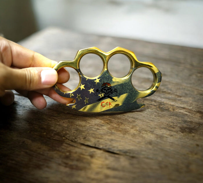 American Flag Brass Knuckle