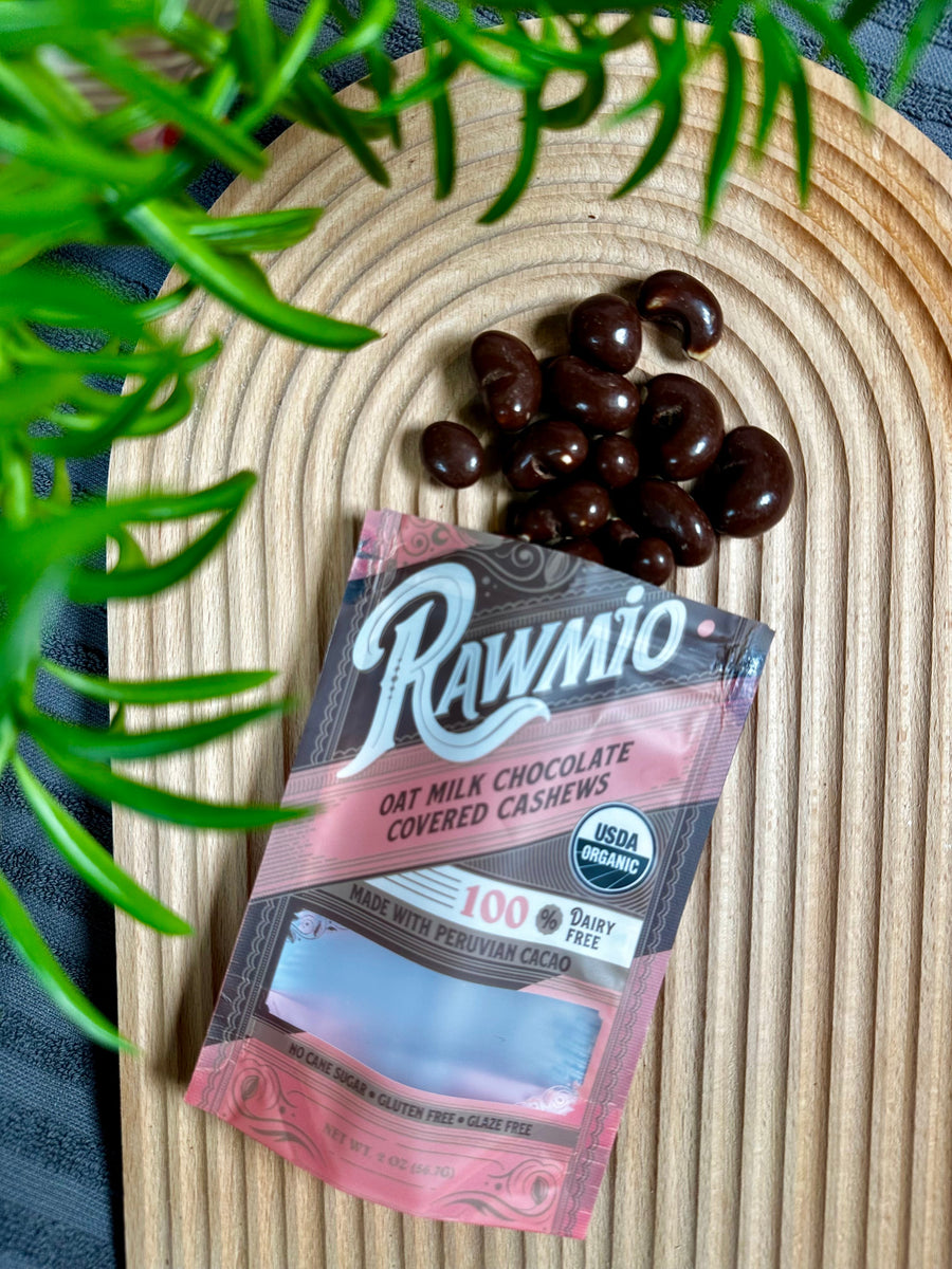 Product photograph for Oat Milk Chocolate Covered Cashews