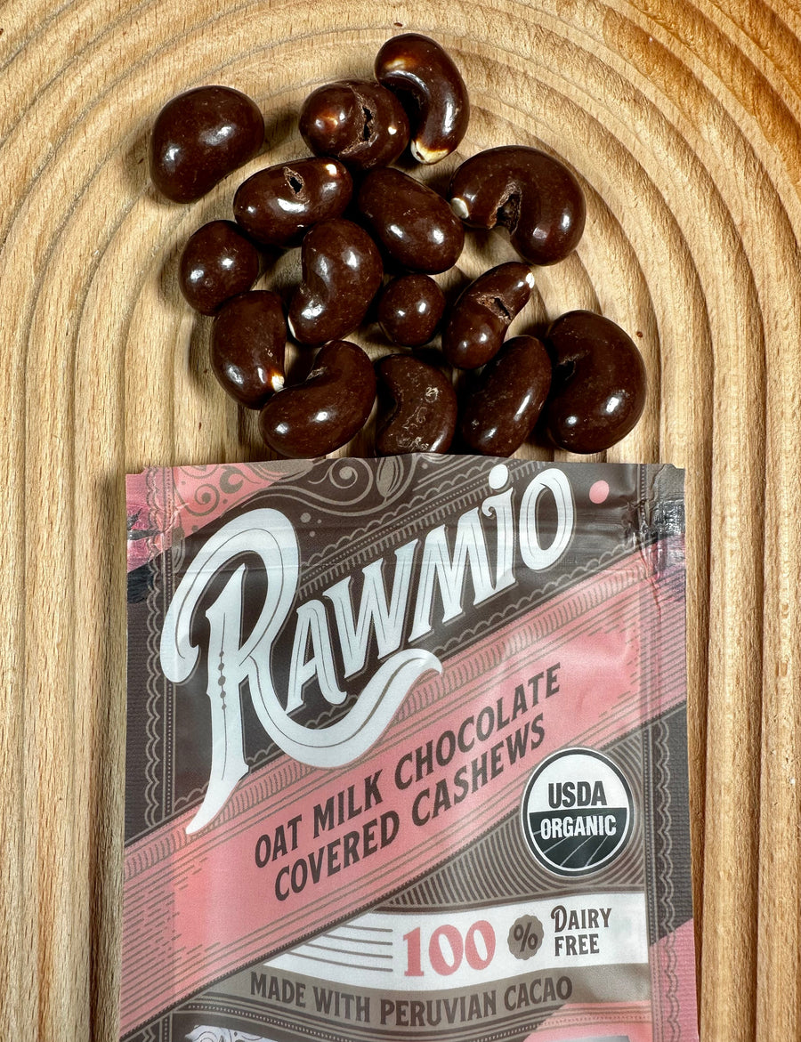 Product photograph for Oat Milk Chocolate Covered Cashews
