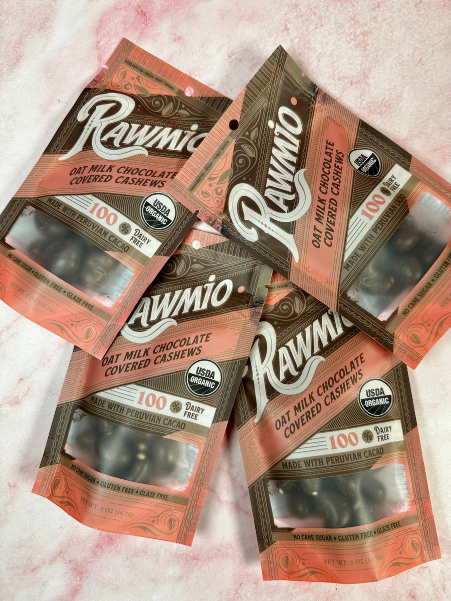 Product photograph for Oat Milk Chocolate Covered Cashews