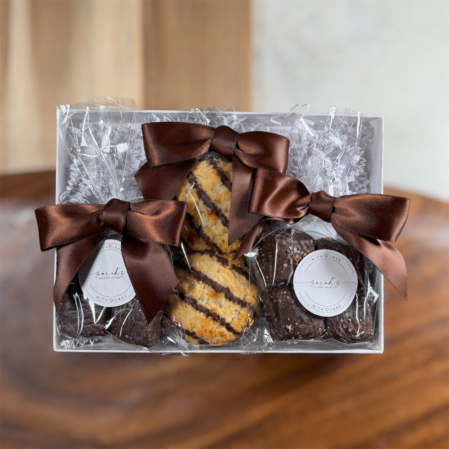 Sarah’s Gourmet Pretzels Gourmet Gift Tower – Deluxe or Premium