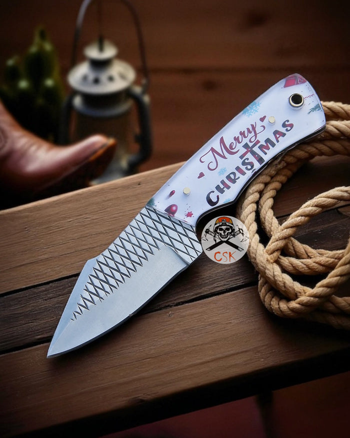 RaspEdge Christmas Blade – Holiday Edition Knife