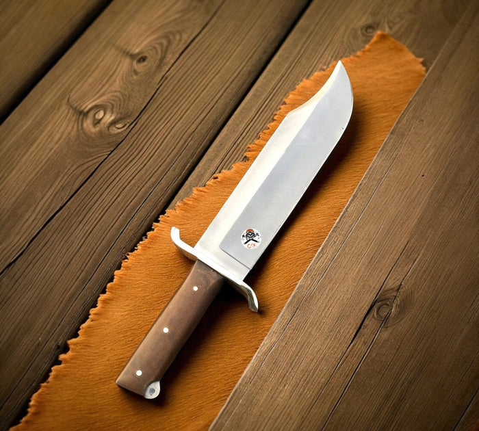 Frontier Fury – Handmade Western Knife | Full Tang D2 Steel Blade