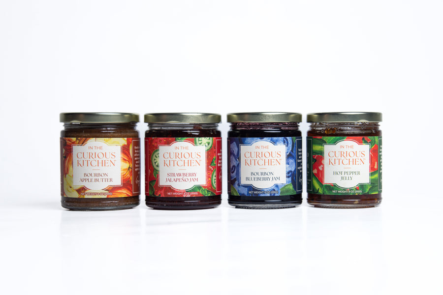 Southern Jam & Jelly Gift Set – Four Kentucky Spreads – product photograph 1