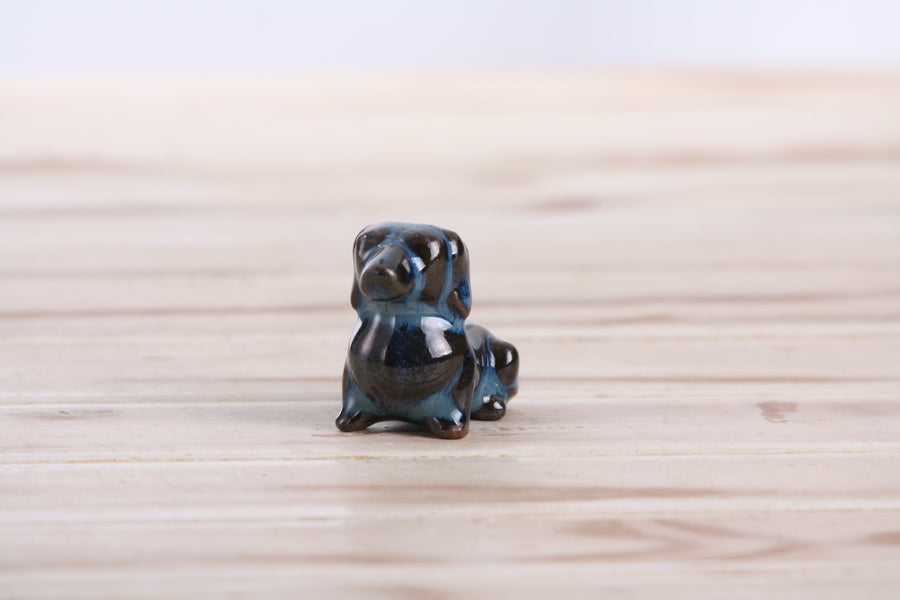 Butch Ceramic Dachshund Figurine - Peacock 2025