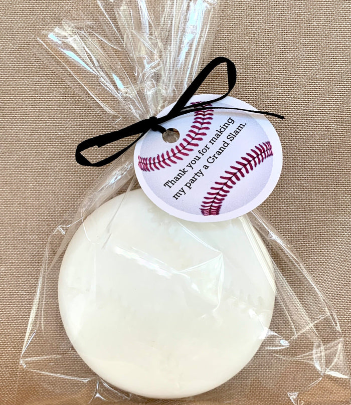 10 Baseball Soap Favors (3D)