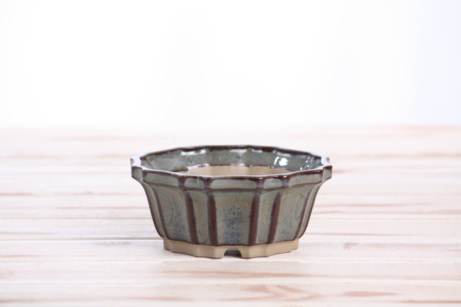 4.5-Inch Flower Bonsai Pot - Starry Night