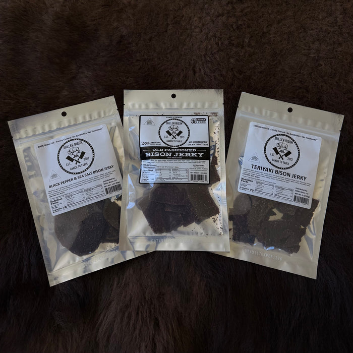 Bison Jerky Trio — product photo 1