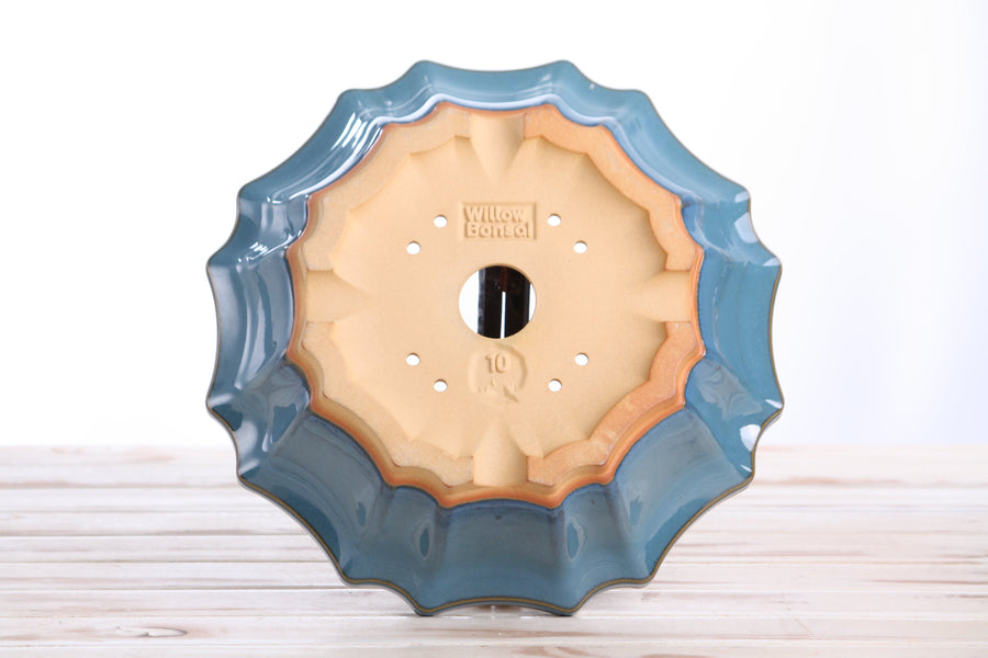 10-Inch Flower Bonsai Pot - Peacock 2025