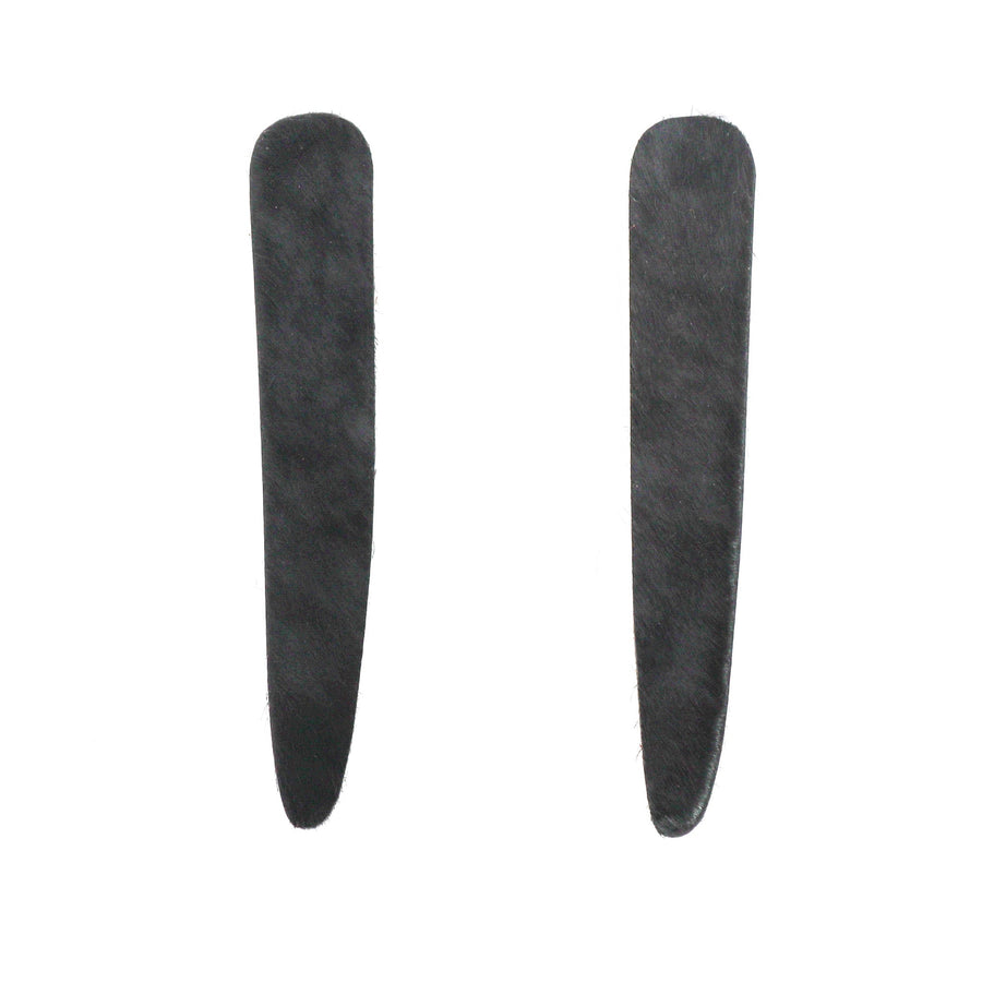 Peel-and-Stick Calf Hair Recurve String Groove Silencers — pair of string-groove pads