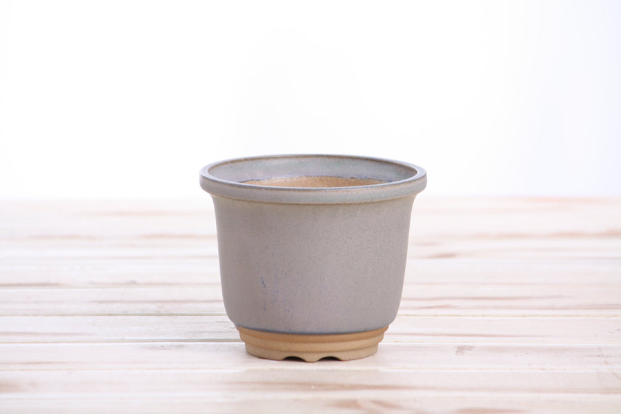4-Inch Flute Bonsai Pot - Ocean