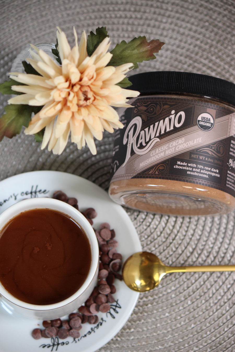 Product photograph for Classic Cacao Mushroom Hot Chocolate