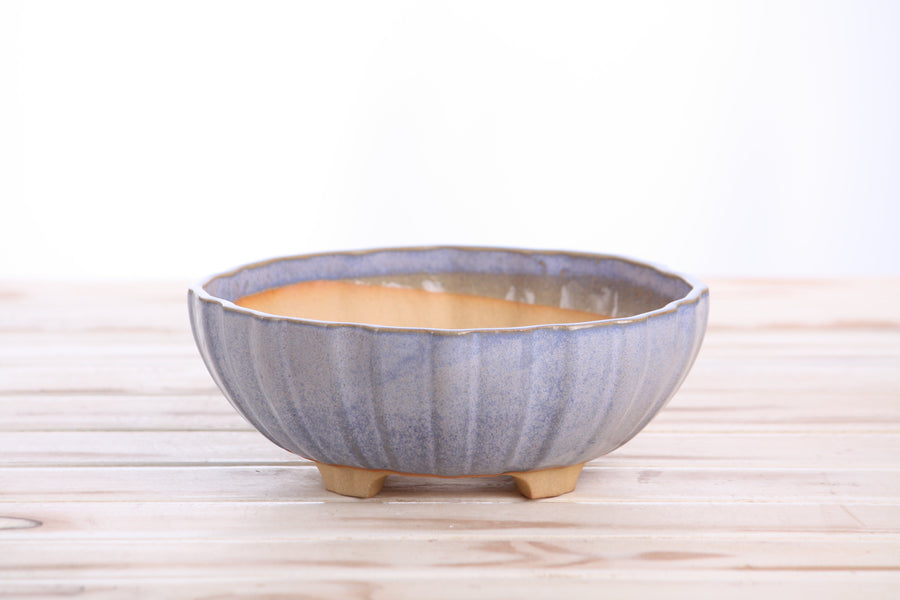 7-Inch Lily Bonsai Pot - Denim