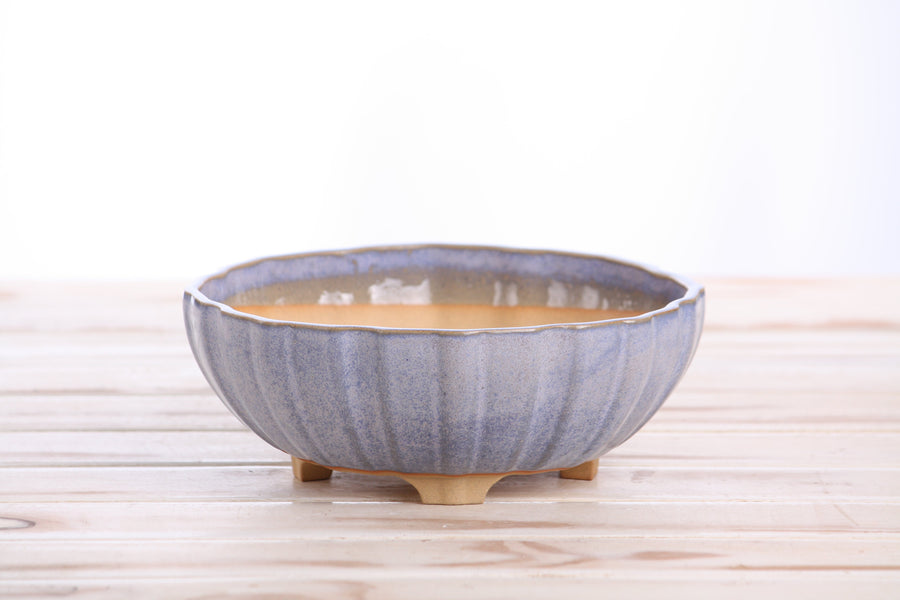 7-Inch Lily Bonsai Pot - Denim