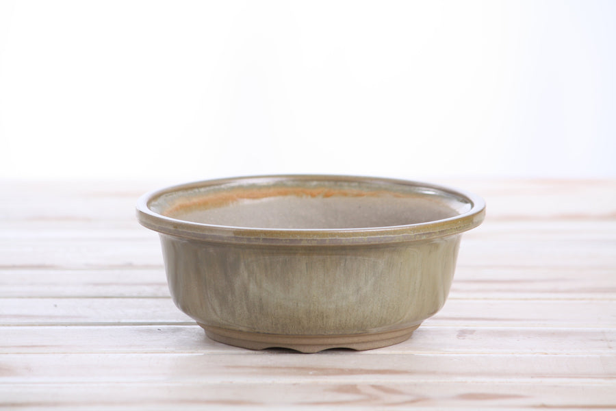 6-Inch Round Bonsai Pot - Copenhagen