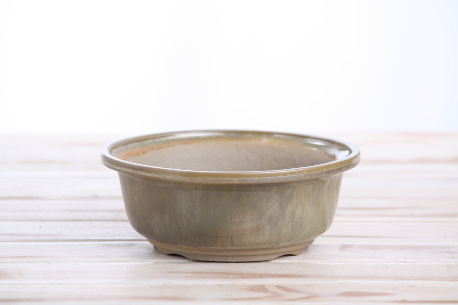 6-Inch Round Bonsai Pot - Copenhagen