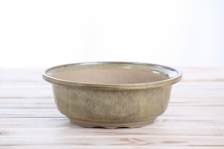 7-Inch Round Bonsai Pot - Copenhagen