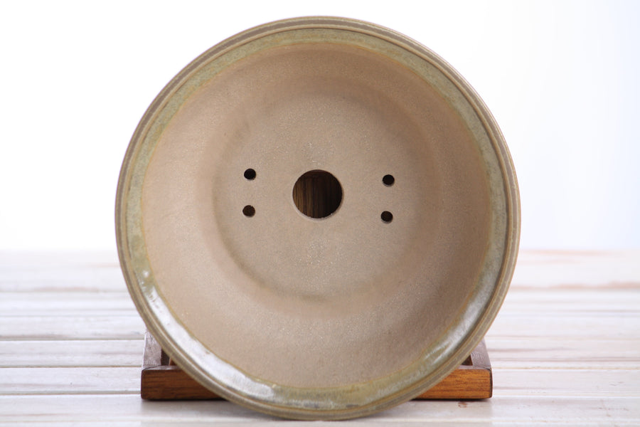 7-Inch Round Bonsai Pot - Copenhagen